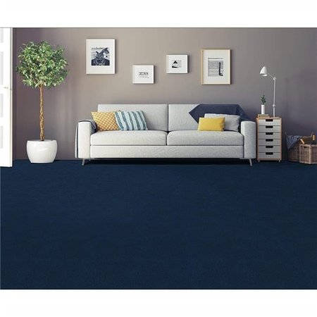 ACHIM IMPORTING Achim NXCRPTNY12 12 x 12 in. Nexus Self Adhesive Carpet Floor Tile - Navy; 12 Tiles per 12 sq ft. NXCRPTNY12